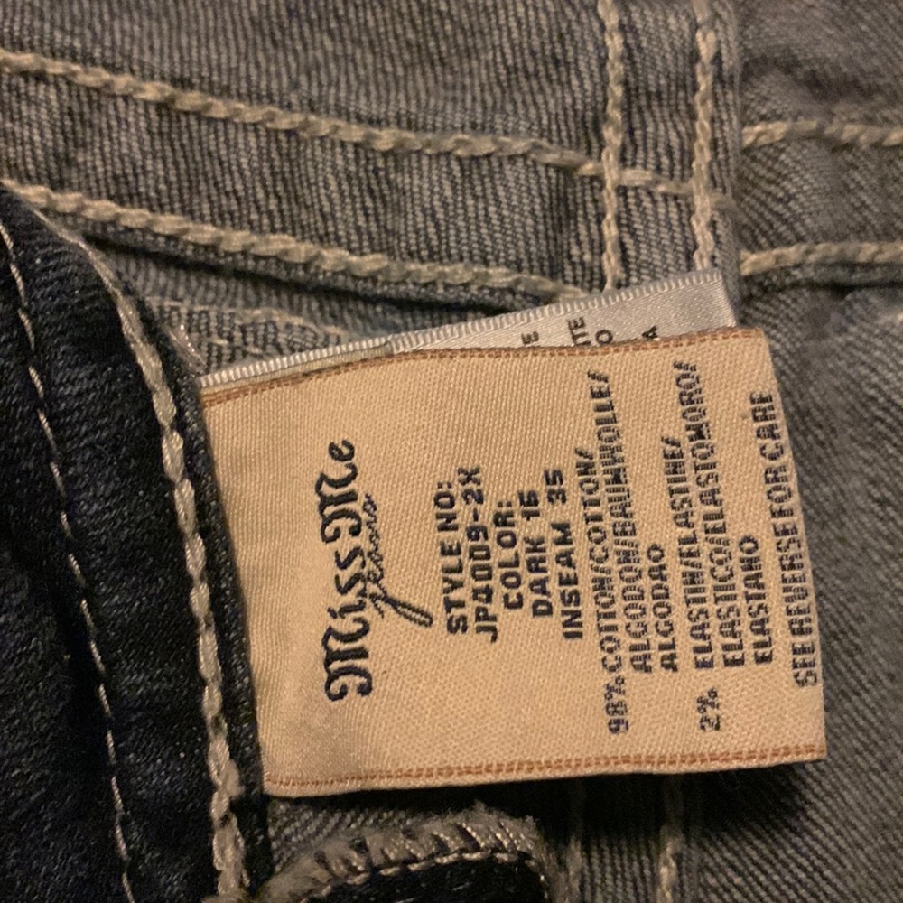 Miss me jeans 31/35inseam